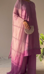 Woman embroidery 3pcs suit 😍
