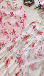 Floral 3pcs Frock pack of 2 🥰