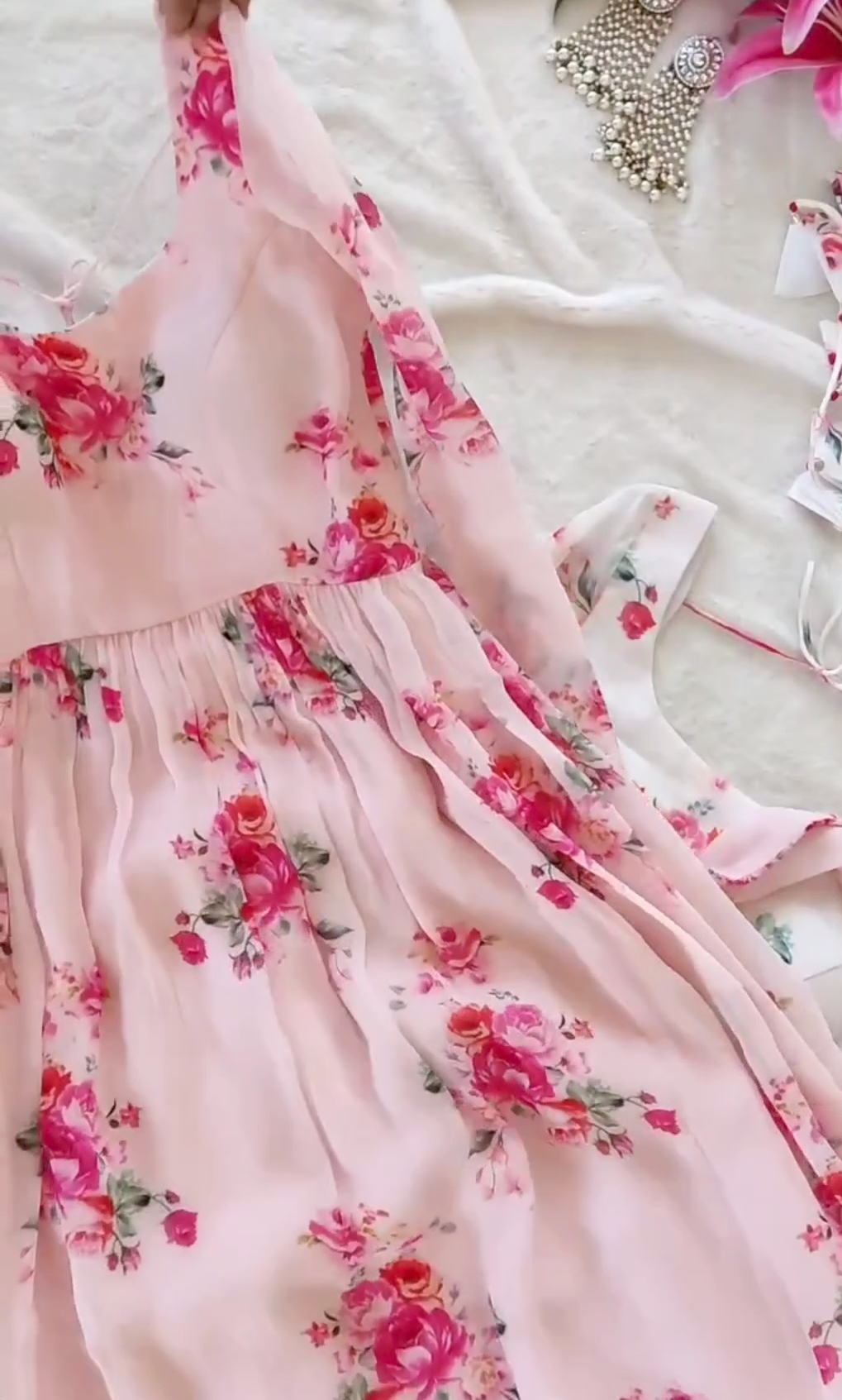 Floral 3pcs Frock pack of 2 🥰