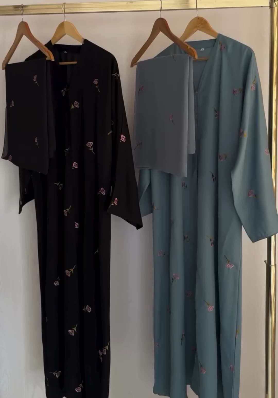 Pack Of 2 Abaya Set For Women 🥰
