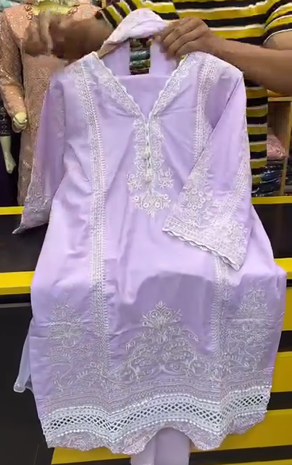 Women Embroidery 3pcs Suit