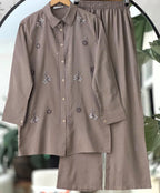 Trendy Shirt With Plazo For Women
