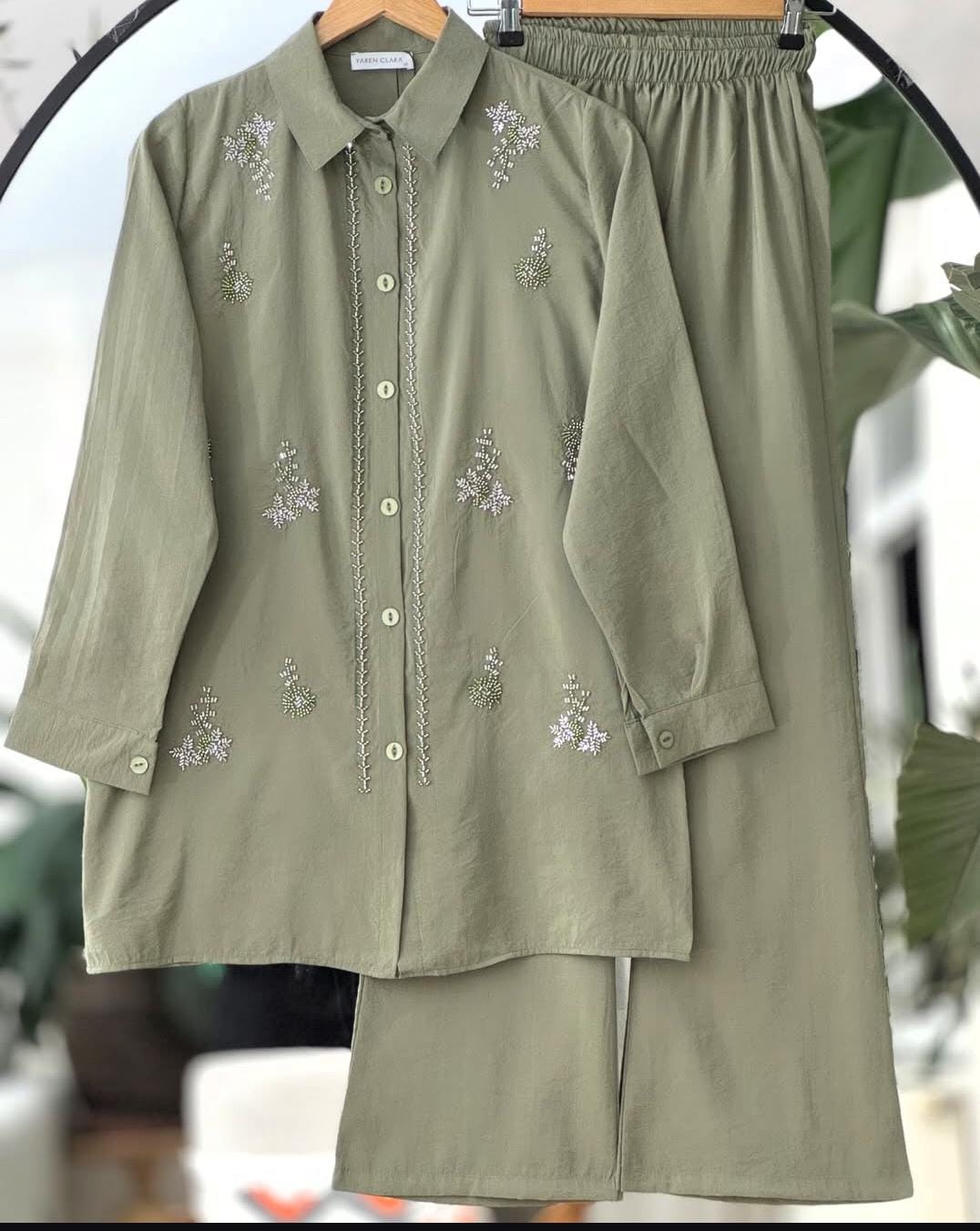 Trendy Shirt With Plazo For Women