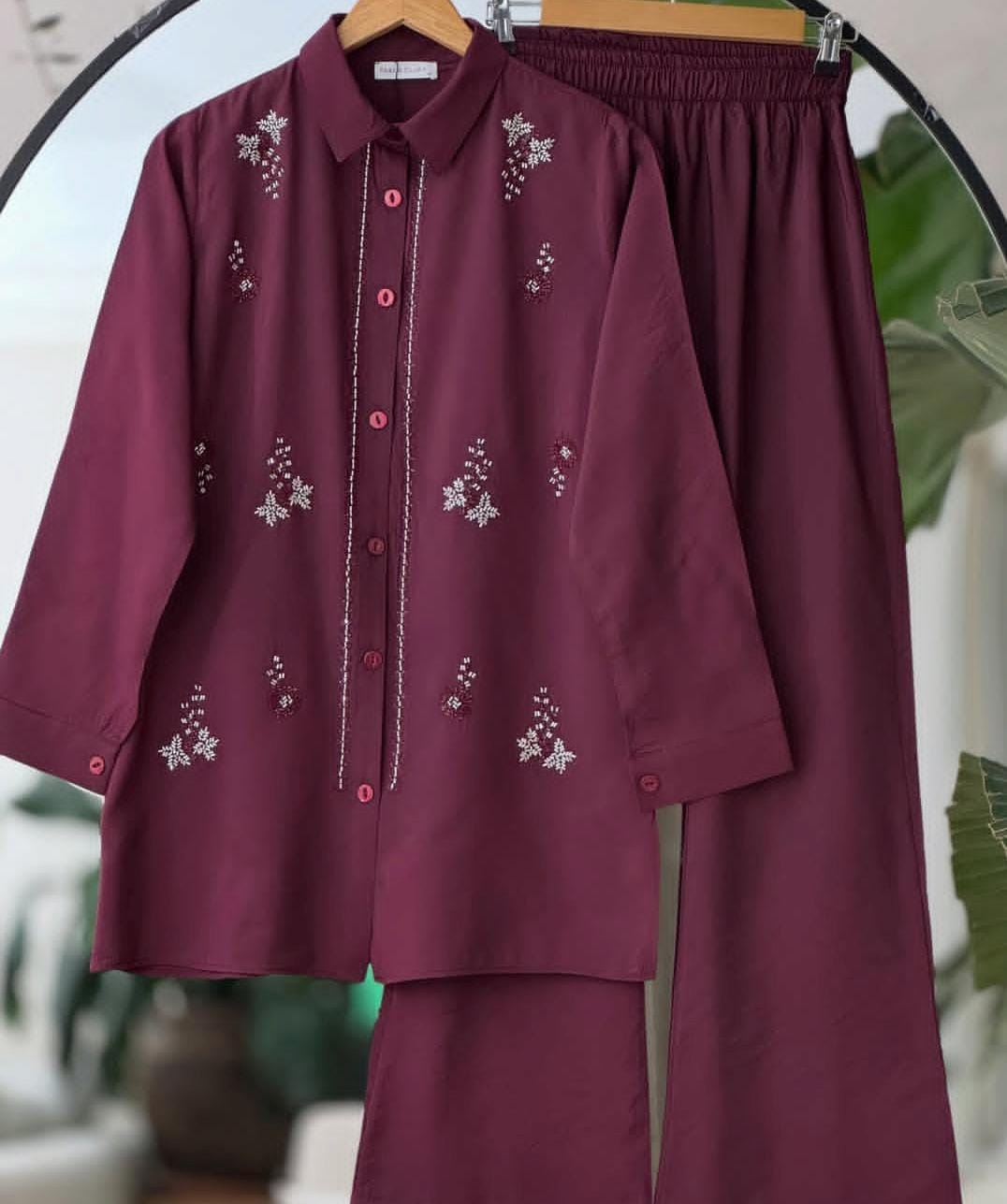Trendy Shirt With Plazo For Women