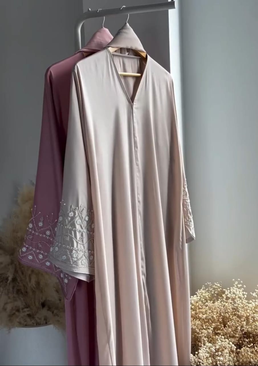 Pack of 2 Abayas   Double the Grace, Double the Style! 🖤🥰