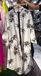 Women Long Shirt With Plazo 😍