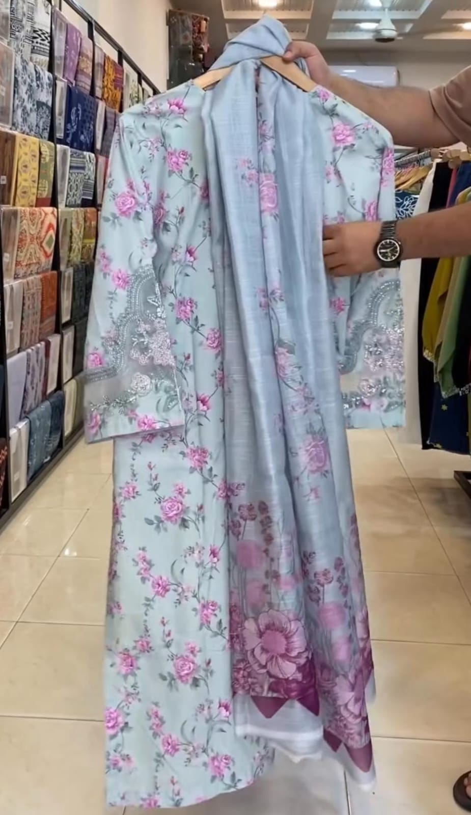 Women 3pcs Suit Summer Collection