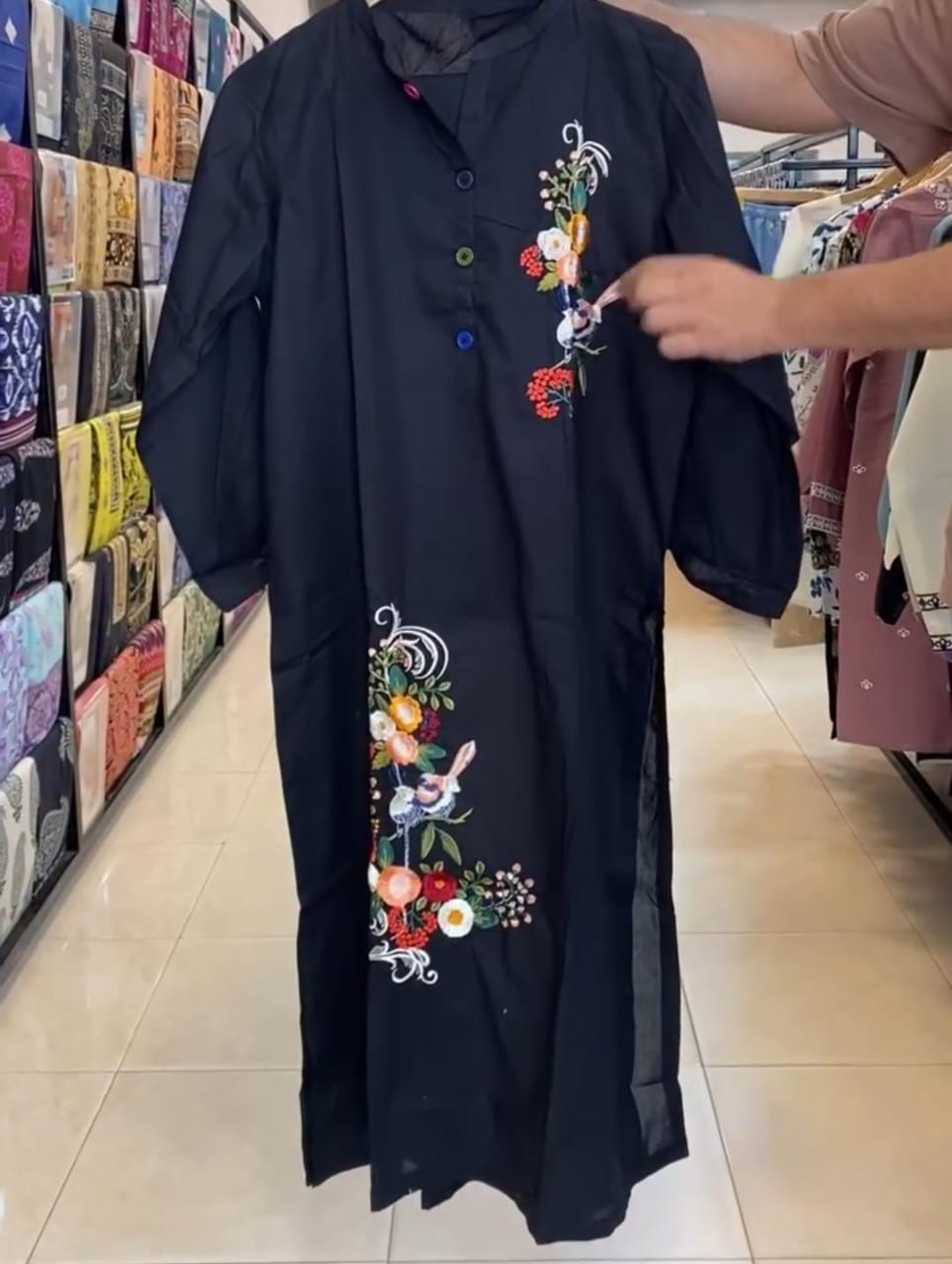 Women Embroidery 2pcs Suit For Summer