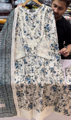 Beautiful Embroidery 3pcs Suit For Women