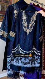 Mother & Daughter Embroidery Suit