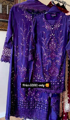 Mother & Daughter Embroidery Suit