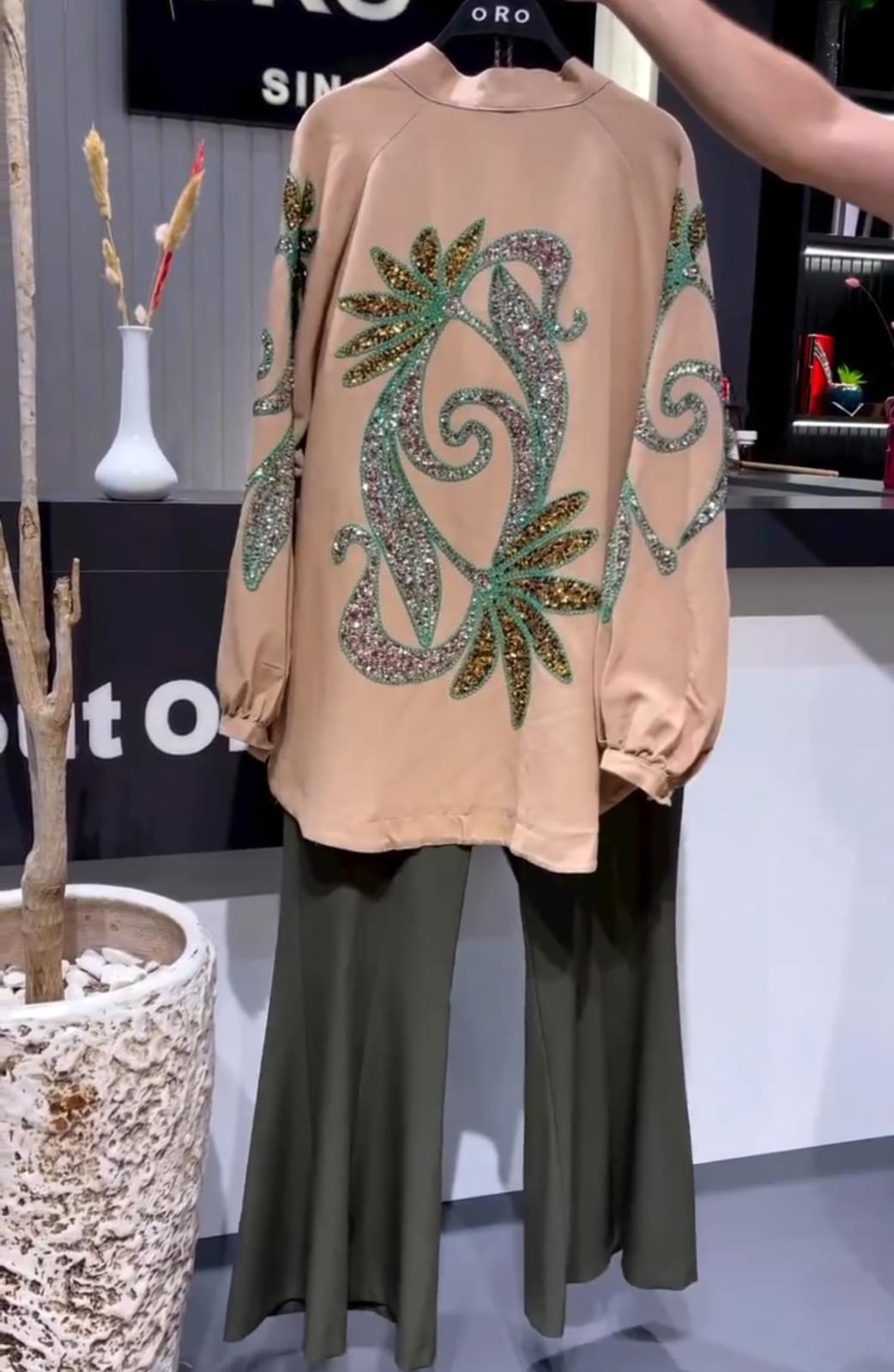 Summer Collection Top With Plazo