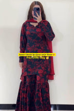 Summer Collection 3pcs Gharara Suit