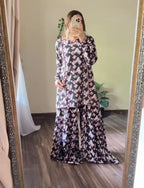 Summer Collection 3pcs Gharara Suit