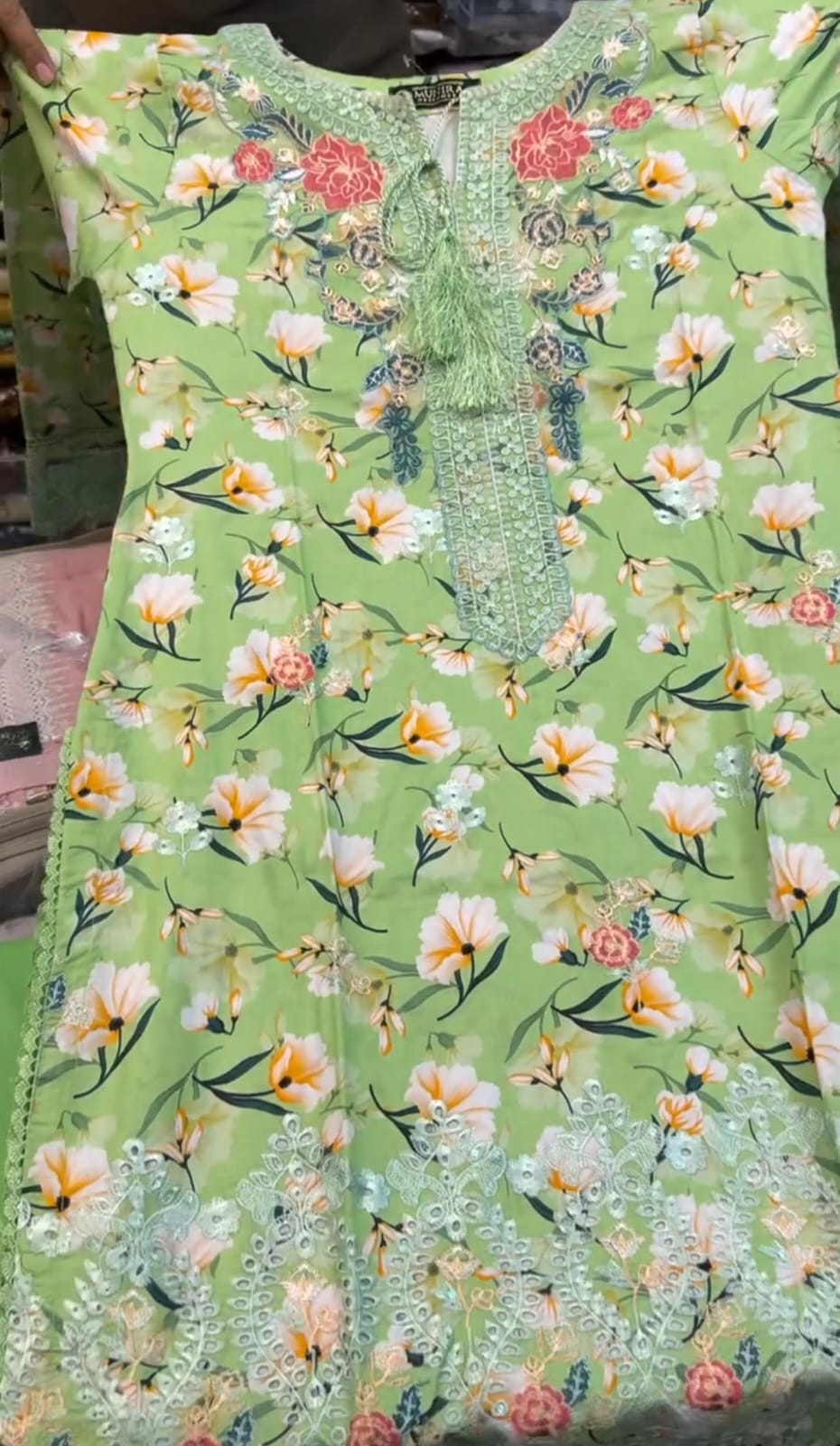 Summer Embroidery 3pcs Suit for Women