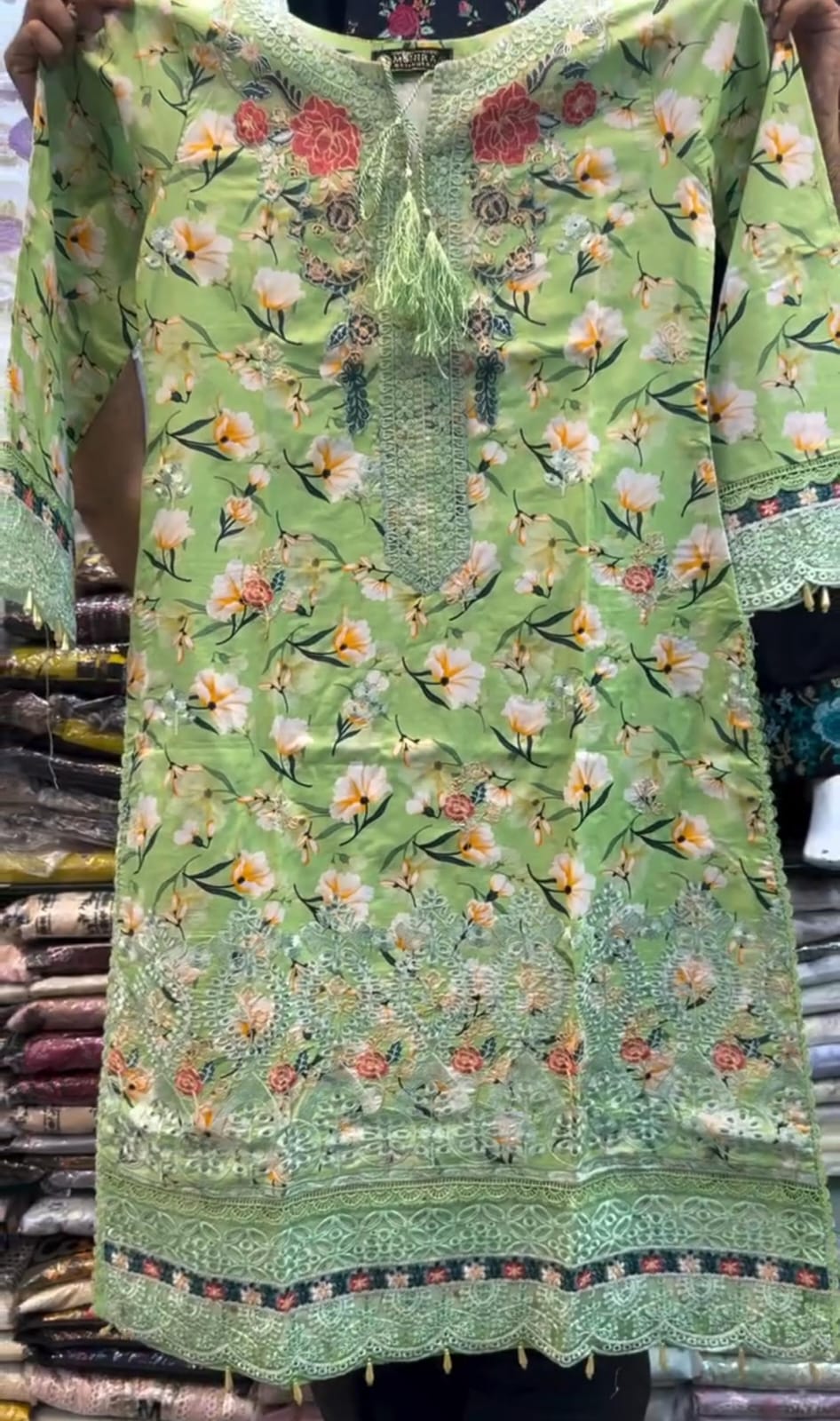 Summer Embroidery 3pcs Suit for Women