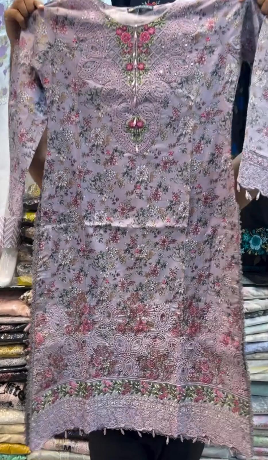 Summer Embroidery 3pcs Suit for Women