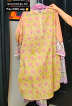 Summer Collection 3pcs Lawn Suit for Women