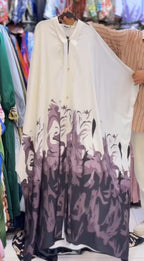 Kaftan Style Shirt With Plazo ✨