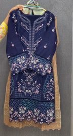 Summer Collection 2025 | Embroidered 3-Piece Suit 🌸