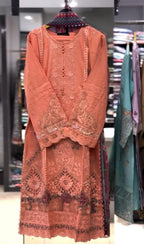 Premium Embroidered 3-Piece Suit for Women