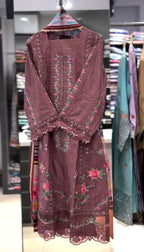 Premium Embroidered 3-Piece Suit for Women