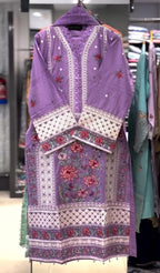 Premium Embroidered 3-Piece Suit for Women