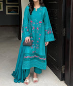Women’s Embroidered 3-Piece Suit New Collection