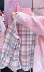 Women Set Shirt With Hoodie Winter Collection