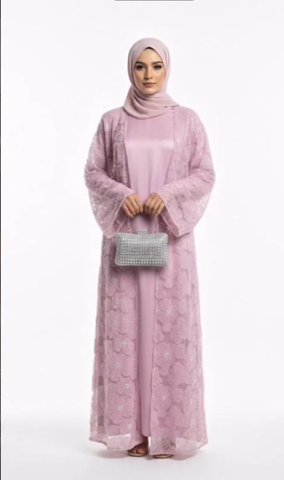 Beautiful Trendy Abaya Set for Women✨