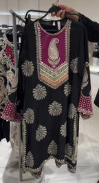 Beautiful Embroidery 3PCS Suit For Women ✨