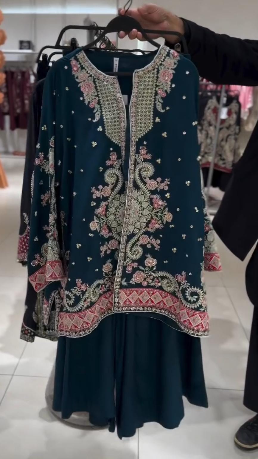 Beautiful Embroidery 3PCS Suit For Women ✨