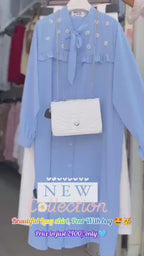 Beautiful Long shirt,pent with bag 💕