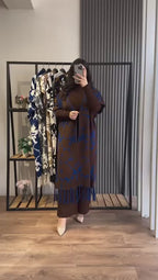 Bloom's Ready-to-Wear 3 Piece Dress High Neck + Upper + trouser