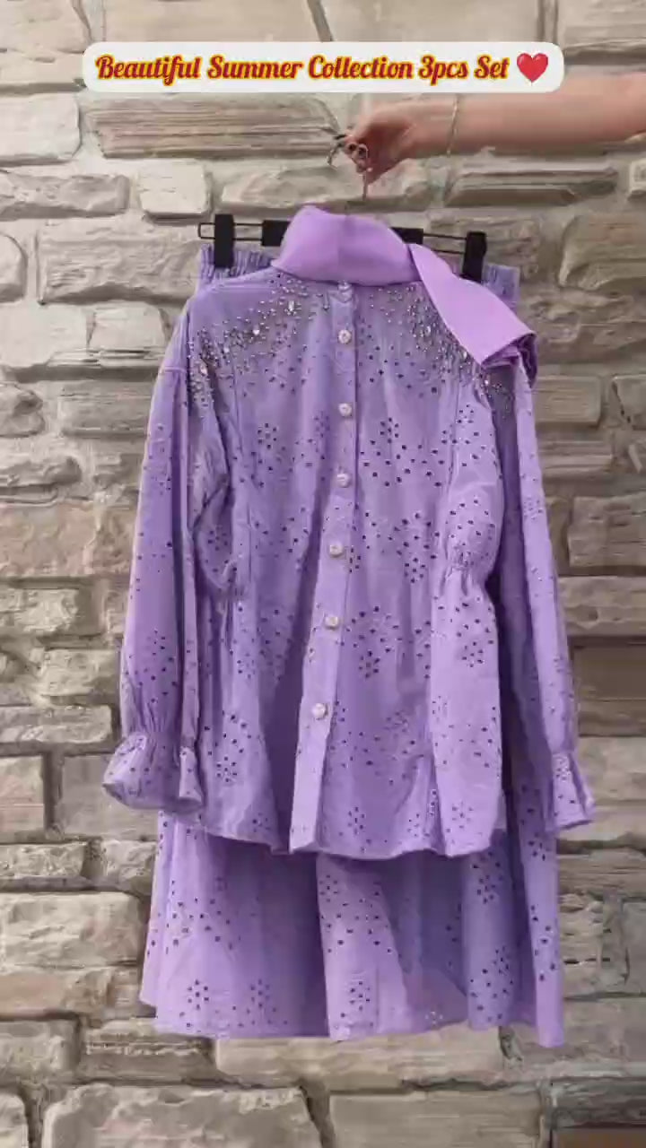 Women Summer Collection 3pcs Suit