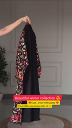 Wool Coat inner with plazo ❤️🥰