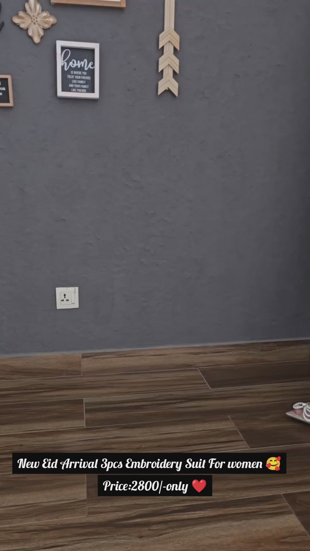 EID COLLECTION 3ps Embroidered Suit for Women✨