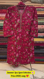 ☀️ Women Lown 3pcs Suit For Summer  ☀️
