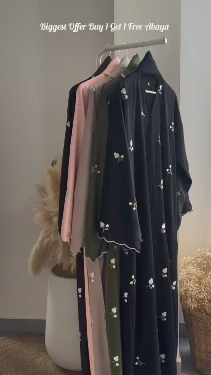 Buy 1 Get 1 Free Abaya For Women🥰