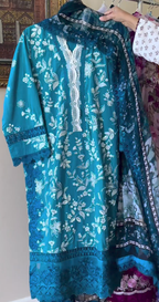 Premium embroidery 3pcs suit