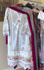 Premium embroidery 3pcs suit